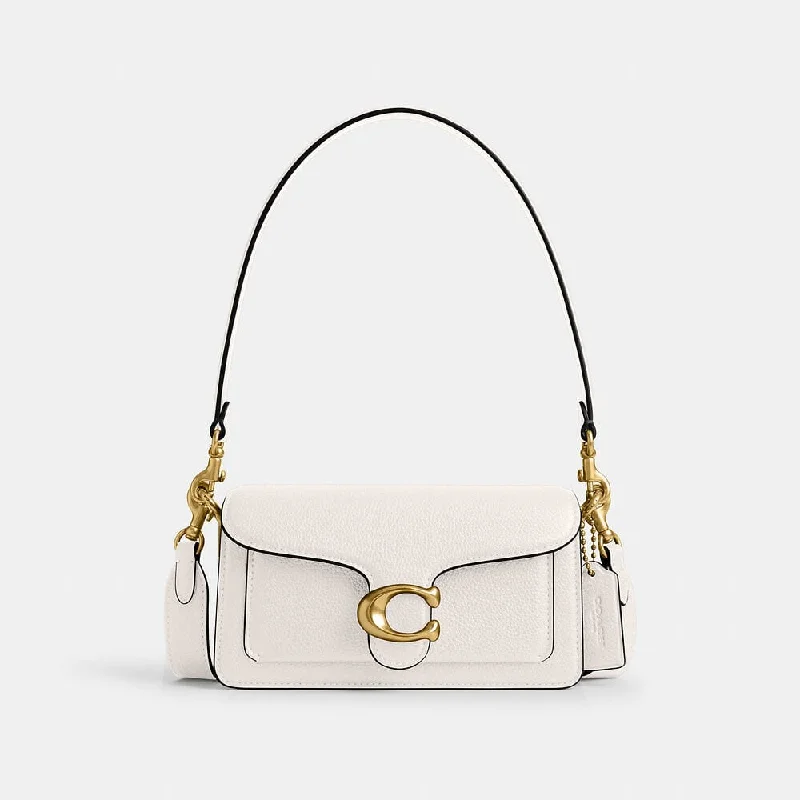 Coach Tabby Shoulder Bag 20 in Chalk