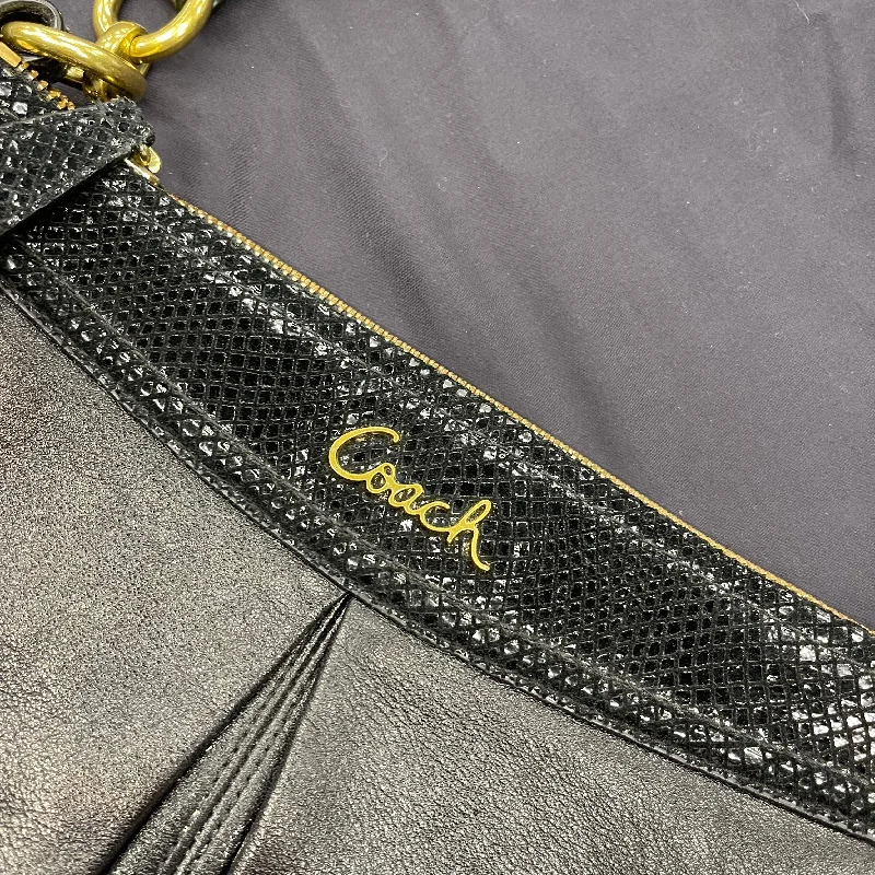 COACH Shoulder Bag, Black, M