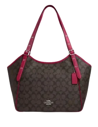 Coach Meadow Shoulder Bag In Signature Canvas