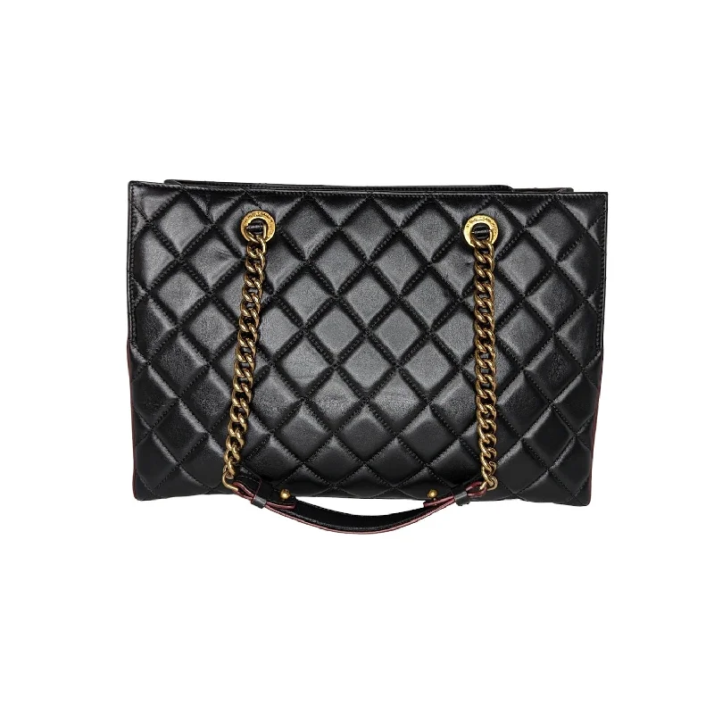 Chanel bag Black Quilted Calfskin Perfect Edge Tote