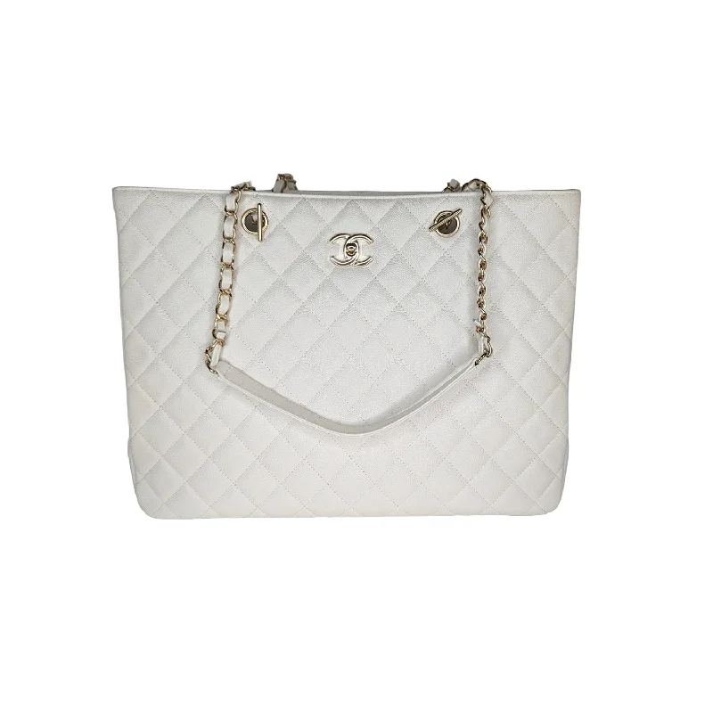 Chanel bag White Caviar Classic Timeless Tote