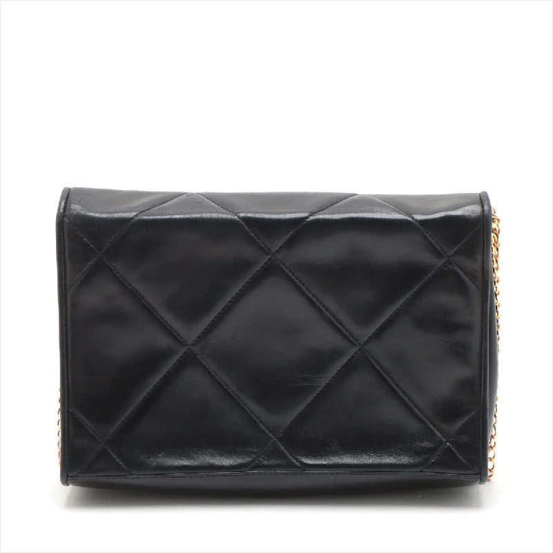 Chanel Coco  Chain Shoulder Bag Black G  0th