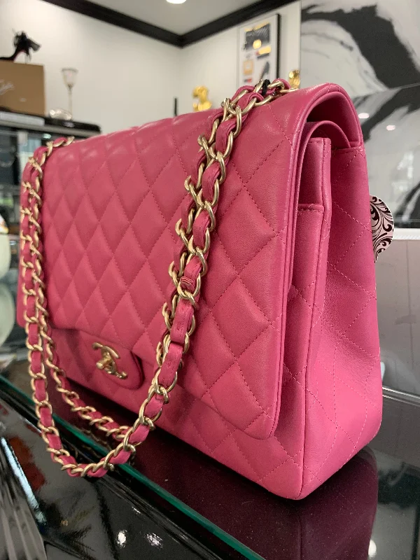 Chanel Maxi Quilted Double Flap Bag