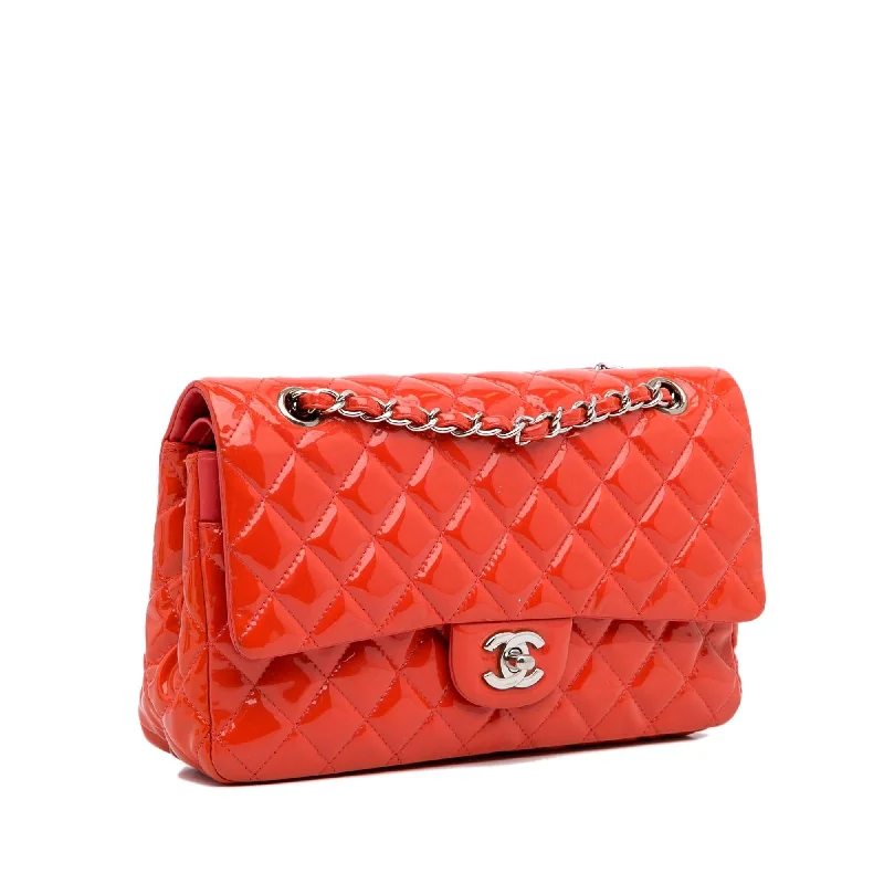 Chanel Medium Classic Patent Double Flap Bag (VUtfBD)