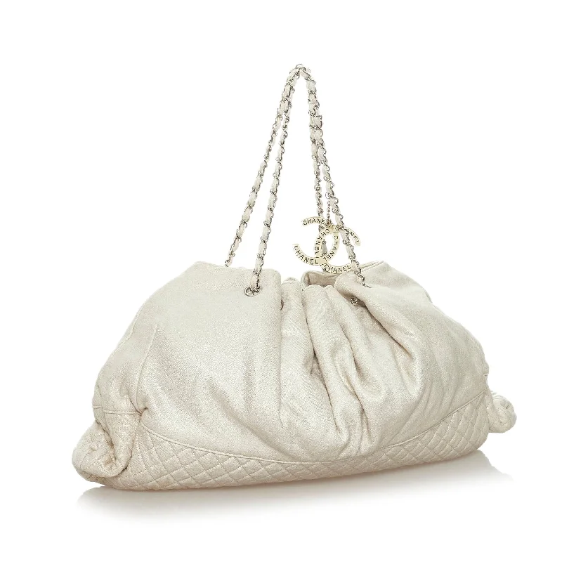 Chanel Melrose Cabas Cotton Tote Bag (28808)