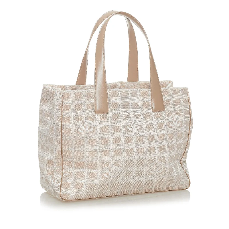 Chanel New Travel Line Nylon Tote Bag (28193)