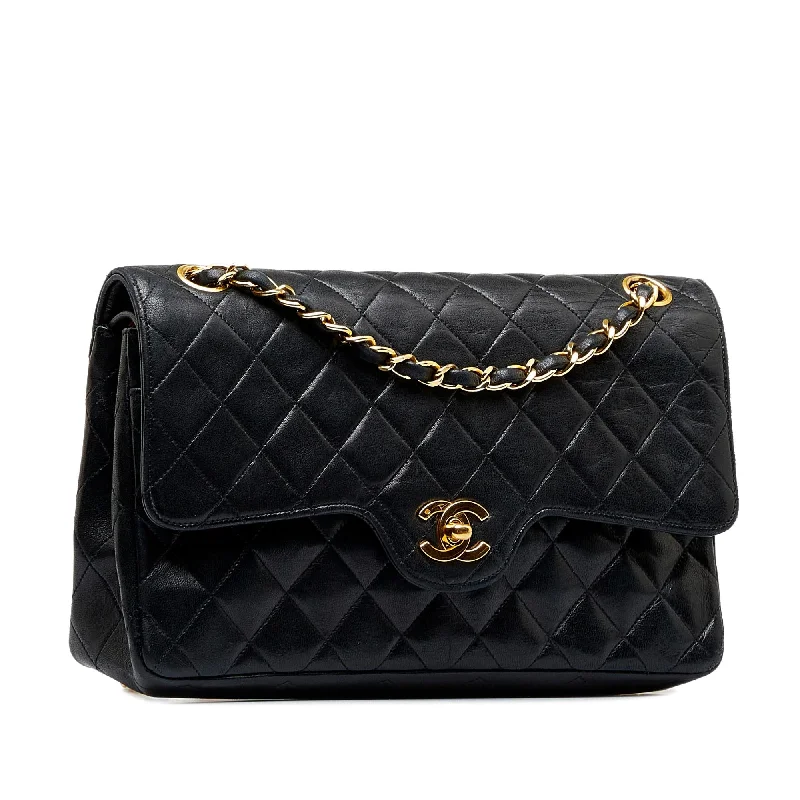 Chanel Quilted Lambskin Double Flap Bag (nAgJZX)