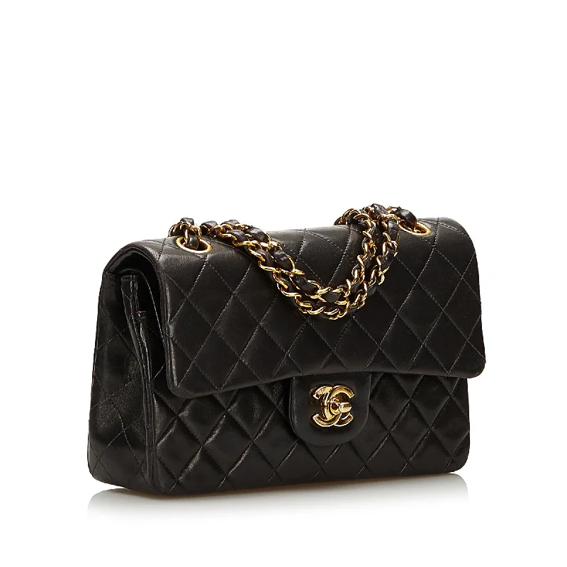 Chanel Small Classic Lambskin Double Flap (36392)