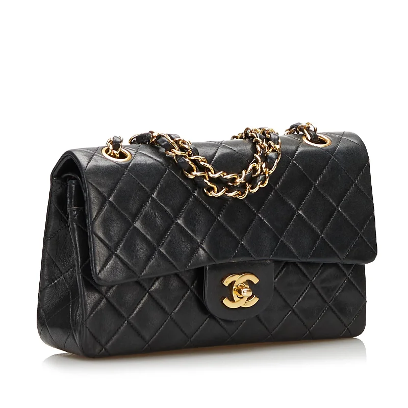 Chanel Small Classic Lambskin Double Flap (36398)