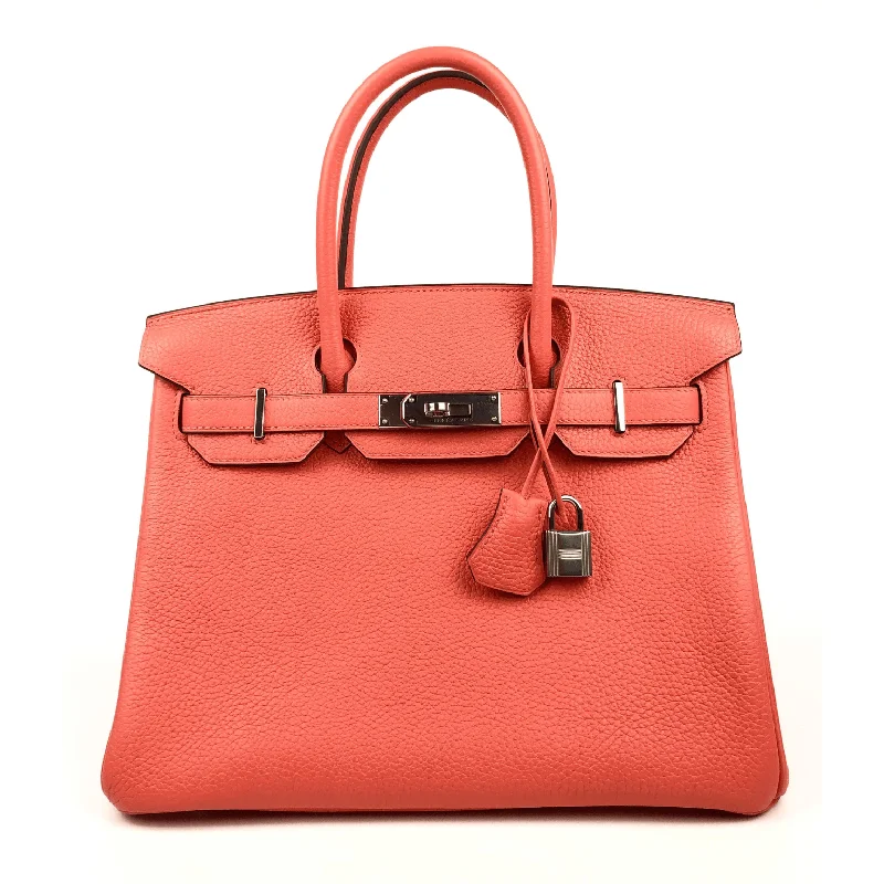 Hermes 30 cm Bougainvilea Togo Birkin with Palladium