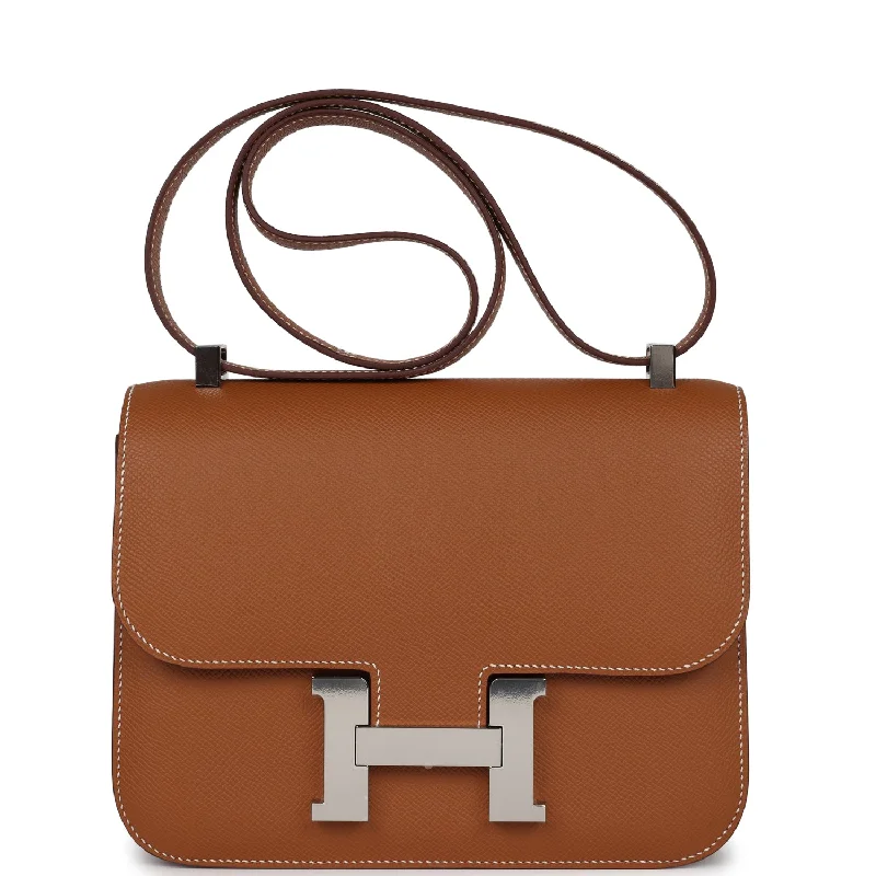 Hermes Constance 1-24 Gold Epsom Palladium Hardware