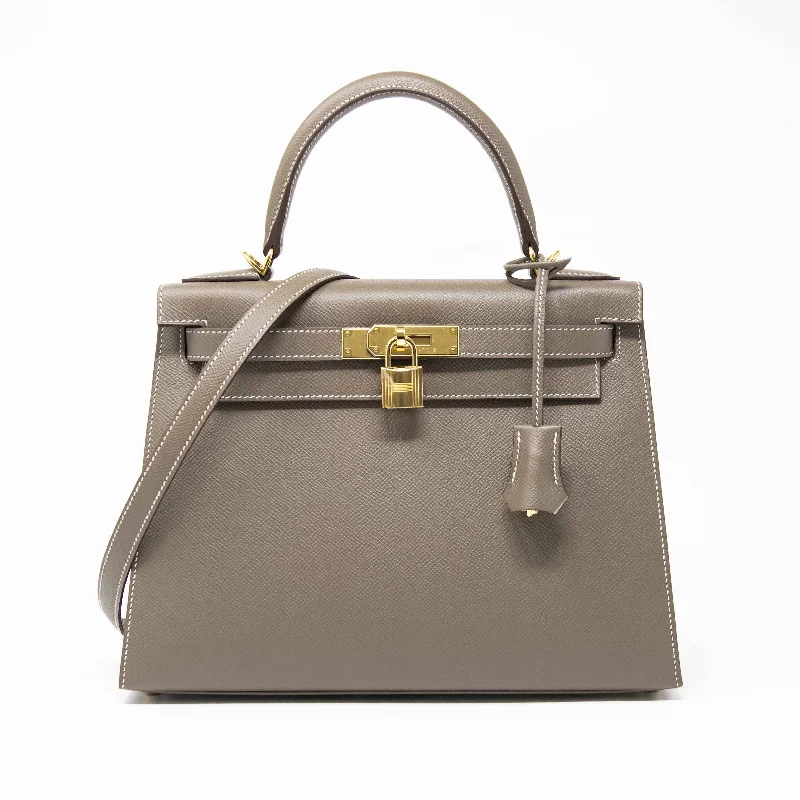 Hermes Etoupe/Craie Epsom Kelly 28