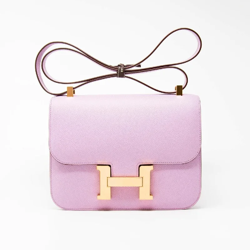 Hermes Mauve Sylvestre Epsom Constance 24