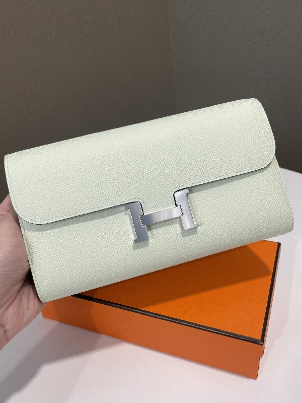 Hermes Constance To Go Vert Fizz Epsom