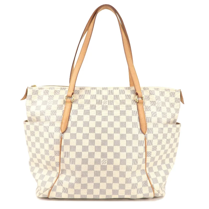 Louis Vuitton Damier Azur Totally GM Tote Shoulder Bag N51263