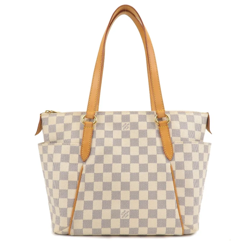 Louis Vuitton Damier Azur Totally PM Tote Bag Shoulder Bag N51261