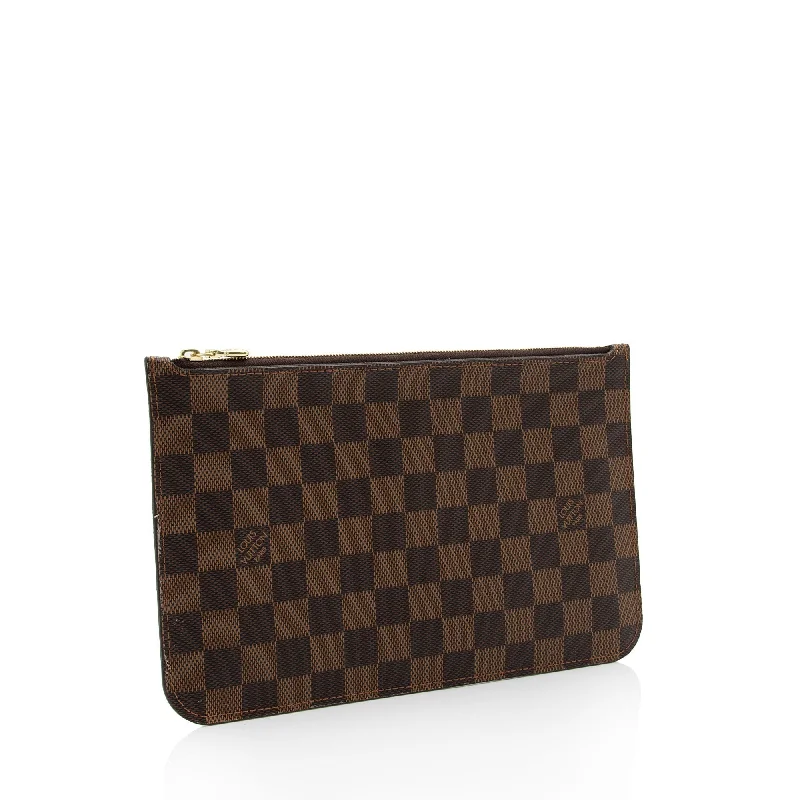 Louis Vuitton Damier Ebene Neverfull MM Pochette (SHF-oIYfs0)