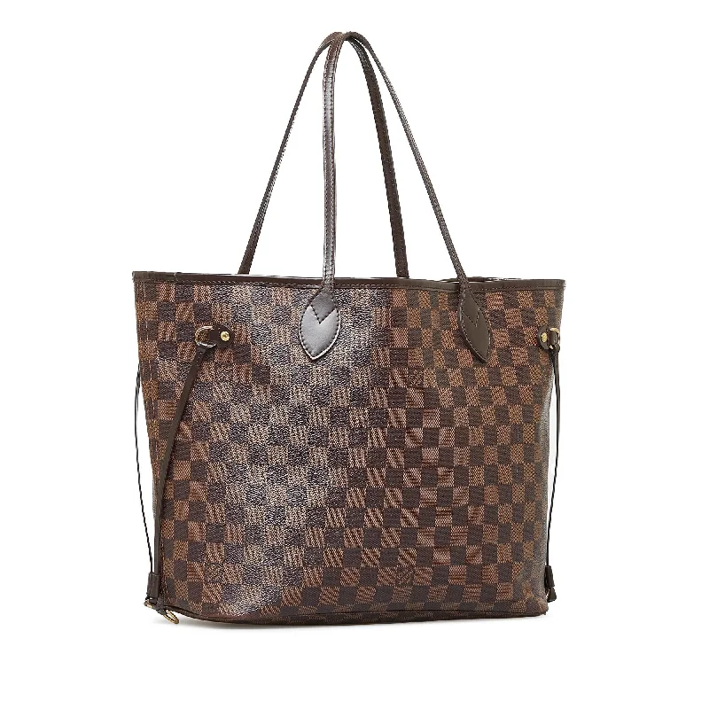 Louis Vuitton Damier Ebene Neverfull MM (SHG-YNZgLC)