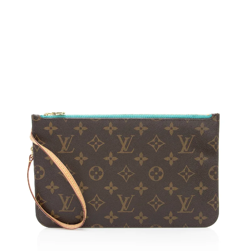 Louis Vuitton Monogram Canvas V Neverfull MM Pochette (SHF-h35T2F)